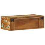 ZNTS Wall-mounted TV Cabinet 60x30x19 cm Solid Wood Reclaimed 4017474