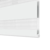 Zebra blind 120.9x230 cm Fabric Width 116.7 cm white 240218