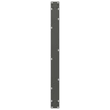 Dining Table Legs U-Shaped 2 pcs Anthracite 100x cm Steel 4013198