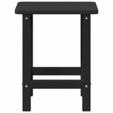 Side Table Black 38 x 38 x 46 cm Polyethylene 42006635