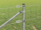 Outdoor Euro Fence with Spikes 25 x 0.4 m Galvanised Steel Mesh 3350773