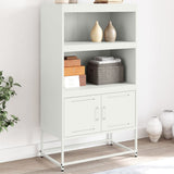 Highboard White 68.5x38.5x123.5 cm Steel 846505