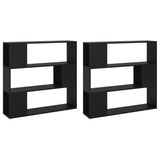 Book Cabinet Room Divider Black 100x24x188 cm 3082072