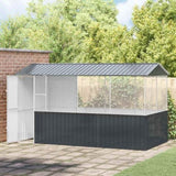 Bird Cage Anthracite 410 x 210 x 230 cm Galvanised Steel 3325171