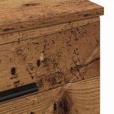Bedside Cabinet Old wood 38 x 38 x 66 cm Engineered wood 883382