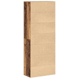 Highboard 70 x 33.5 x 180 cm Engineered Wood Old Wood 3365564
