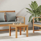 Coffee Table Brown 45 x 45 x 36 cm Solid Teak Wood 42002297