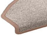 Self-adhesive Stair Mats 15 pcs Light Brown 80 x 24.5 x 3.5 cm 42038637