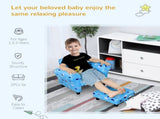 Toddler Chair Children's Armchairs Wood Frame w/ Footrest Anti-Slip Legs High Back Arms for Bedroom T3398P347636