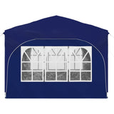 Pop-up Party Tent 290 x 290 x 245 cm Blue 42019868