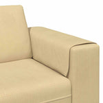 Fabric Sofa with Cushion Grey Green Corduroy fabric 3335135