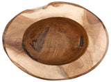 Fruit Bowl JEPARA Teak Brown 35 cm Solid Teak Wood 42010346