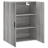 Wall Mounted Cabinet Grey Sonoma 69.5x34x90 cm 828442