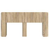 Headboard Cabinet with Storage Sonoma Oak Engineered Wood 8001221