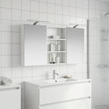 Bathroom Cabinet Set 3 pcs 120 x 10.5 x 60.5 cm Engineered wood 3403736