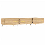 TV Cabinet Sonoma Oak 150x36x30 cm Engineered Wood 829135
