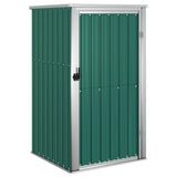 Garden Tool Shed Green 88x89x161 cm Galvanised Steel 316205