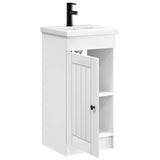 Bathroom Vanity with Sink White 42 x 40 x 84.5 cm 890024