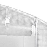Greenhouse with Steel Frame White 10 m 5x2x2.3 m 364087
