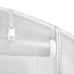 Greenhouse with Steel Frame White 56 m² 14x4x2 m 3188077