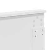 Headboard Gloss White Engineered wood 888401
