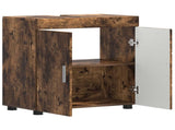 Bathroom Cabinet Set TULUM Smoked Oak 60 x 34 x 63 cm 880326