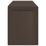 Garden Storage Box Brown 114x47x60 cm 49447