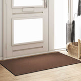 Doormat Brown and Black 90 x 150 cm Polypropylene and vinyl 4100779