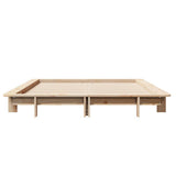 Bed Frame without Mattress 120x200 cm Solid Wood Pine 850662