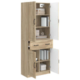 Cabinet Set 2 pcs Sonoma Oak Engineered Wood 3416990