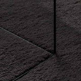 Carpet HUARTE Black 120 x 170 cm 100% Polyester 4103651