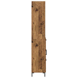 Highboard Old Wood 69.5 x 34 x 180 cm Engineered Wood 3415620