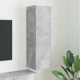 TV Wall Cabinet Concerte 30 x 31 x 100 cm Engineered Wood 892315
