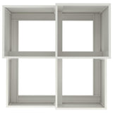 Garden Planter White 100 x 100 x 60 cm Steel 865863