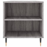 Coffee Table Grey Sonoma 102x44.5x50 cm Engineered Wood 830994