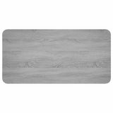 Dining Table 100 x 50 x 75 cm Engineered Wood Grey Sonoma 8007699