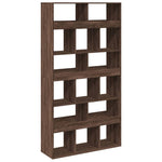 Bookcase Brown Oak 100x33x187.5 cm Engineered Wood 3309381