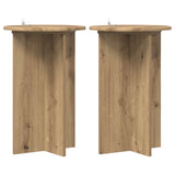 Plant Stand 2 pcs Artisan Oak 40 x 60 cm Engineered Wood 899716