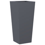 ZNTS Garden Planter Anthracite 35x35x75 cm Steel 851084