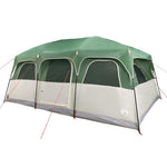 ZNTS Family Tent Cabin 9-Person Green Waterproof 94539