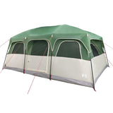 ZNTS Family Tent Cabin 9-Person Green Waterproof 94539
