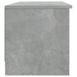 TV Cabinet Concrete Grey 102x35.5x36.5 cm Engineered Wood 811371