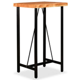 Bar Table Solid Acacia Wood 60x60x107 cm 245435