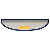 Stair Mats 30 pcs 56x17x3 cm Blue Half Round 3365740