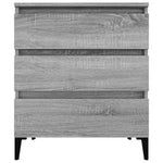 ZNTS Sideboard Grey Sonoma 60x35x70 cm Engineered Wood 823054