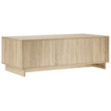 Coffee Table Sonoma Oak 102 x 50.5 x 35 cm Engineered Wood 8011452