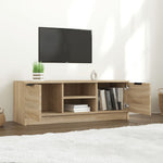 TV Cabinet Sonoma Oak 102x35x36.5 cm Engineered Wood 811514