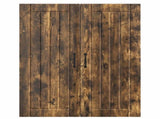Wall Cabinet LUCCA Smoked Oak 80 x 31 x 100 cm Engineered Wood 885150