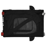 Pet Bike Trailer Black Oxford Fabric and Iron 93877