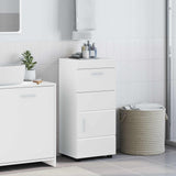 Bathroom Cabinet Set TULUM High Gloss White 37 x 31.5 x 82 cm 880345